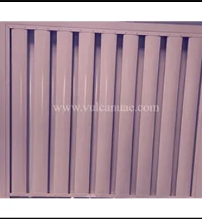 Sand Trap Louver Door – Heavy Duty Galvanized Steel, Ventilated and Dust Separation, Custom Hardware, Industrial and Utility Application, RAL Powder Coated for Weather Resistance